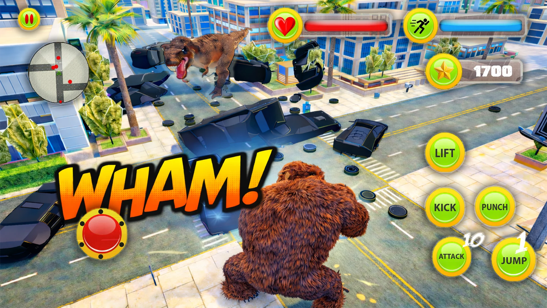 Gorilla Monster City Rampage screenshot