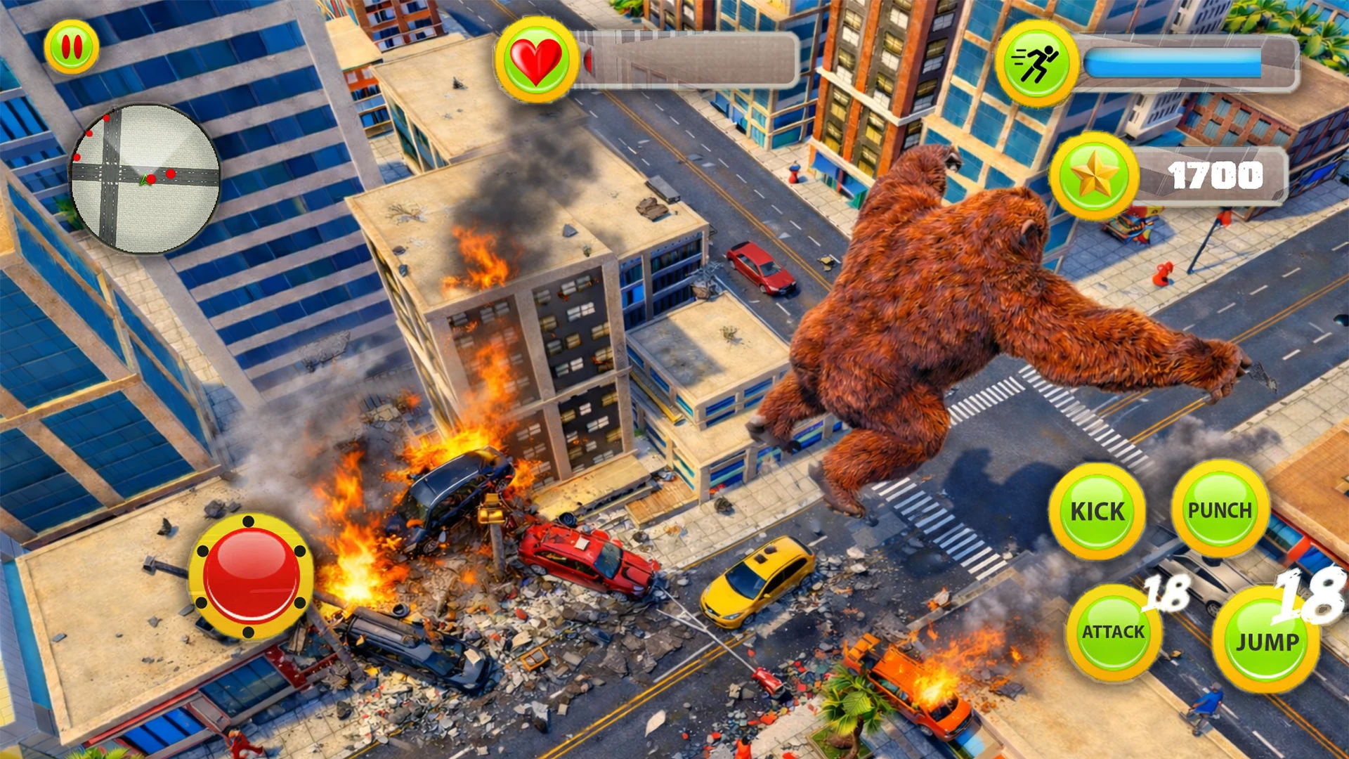 Gorilla Monster City Rampage screenshot