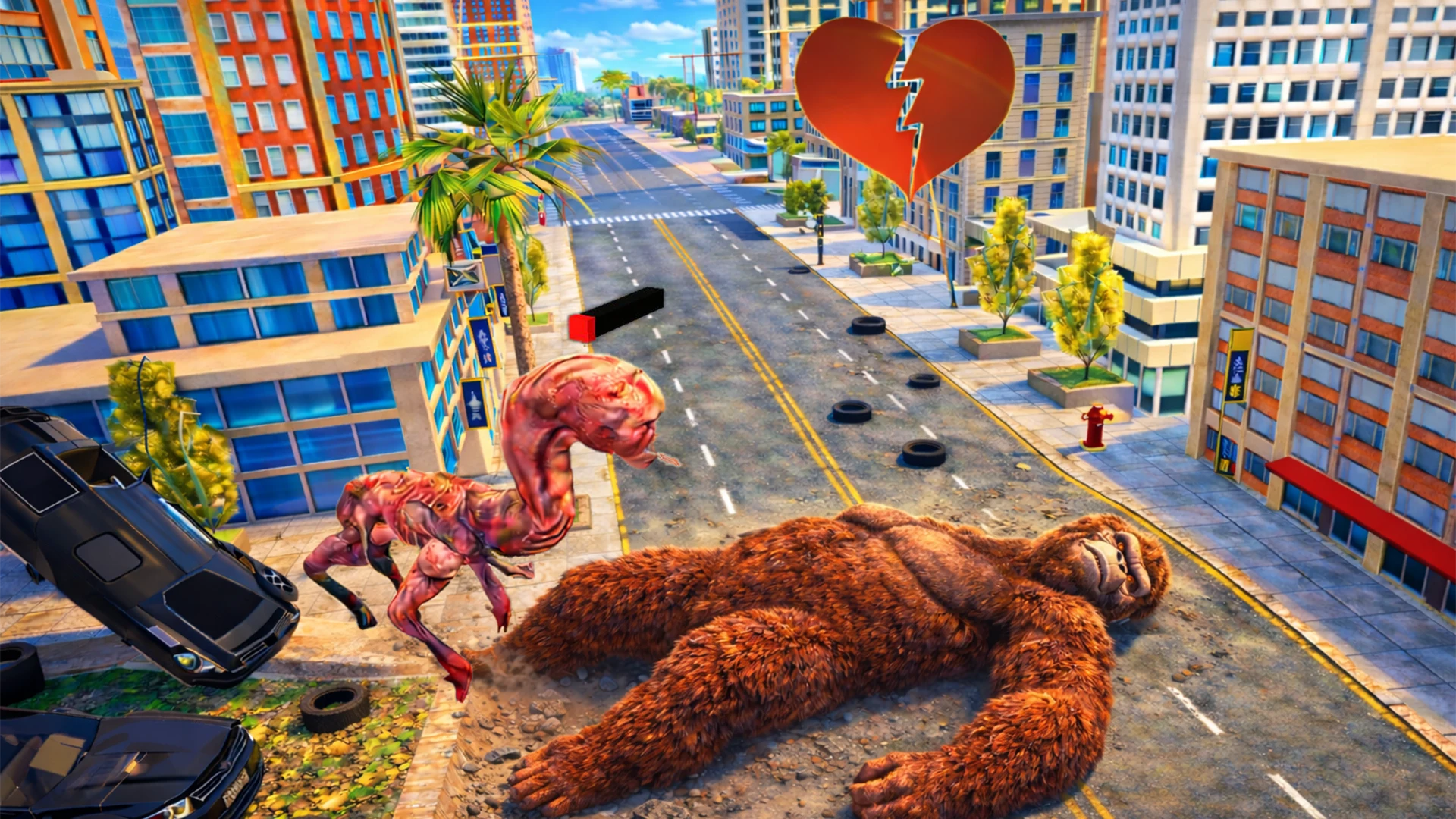 Gorilla Monster City Rampage screenshot