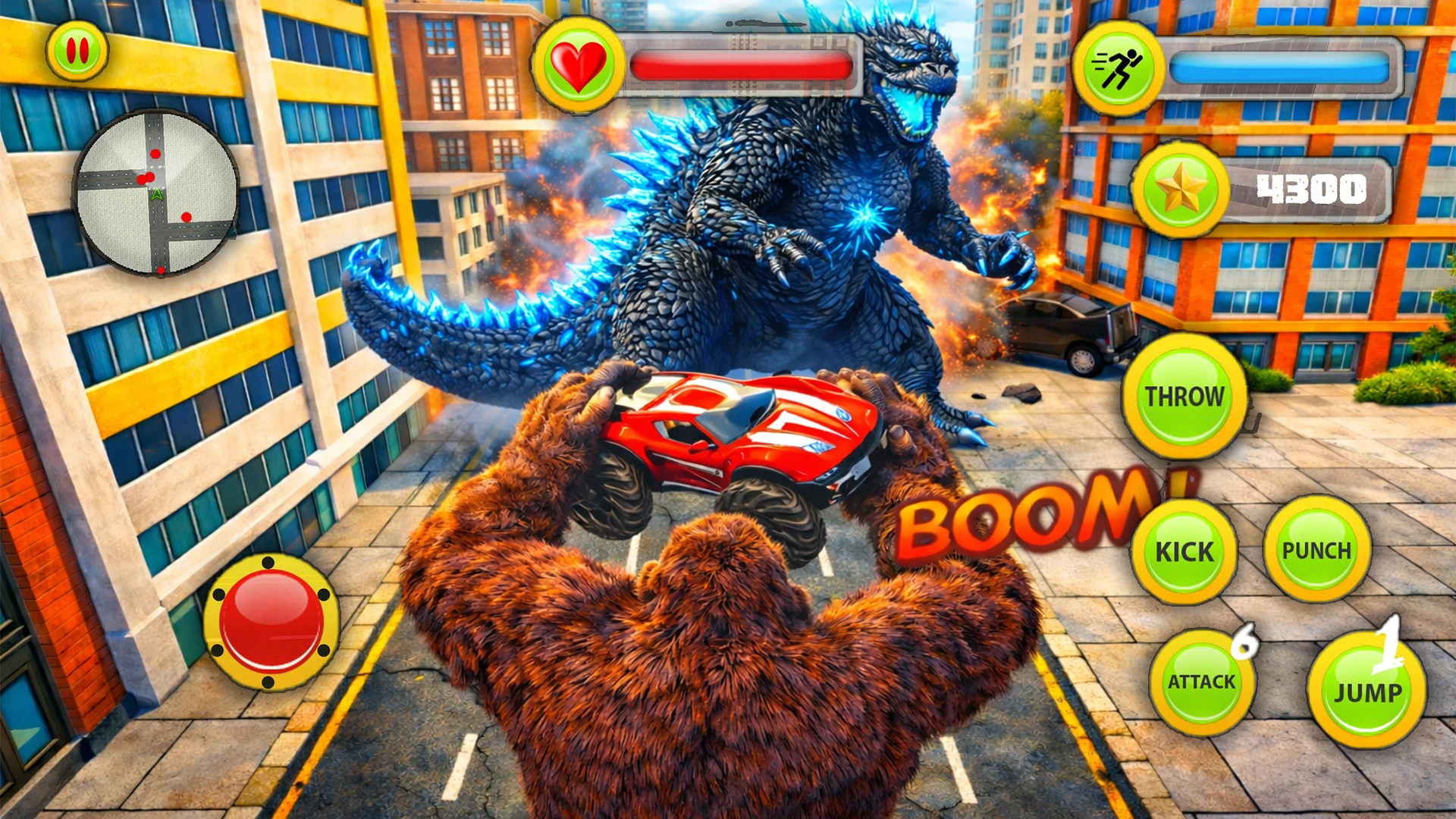 Gorilla Monster City Rampage screenshot