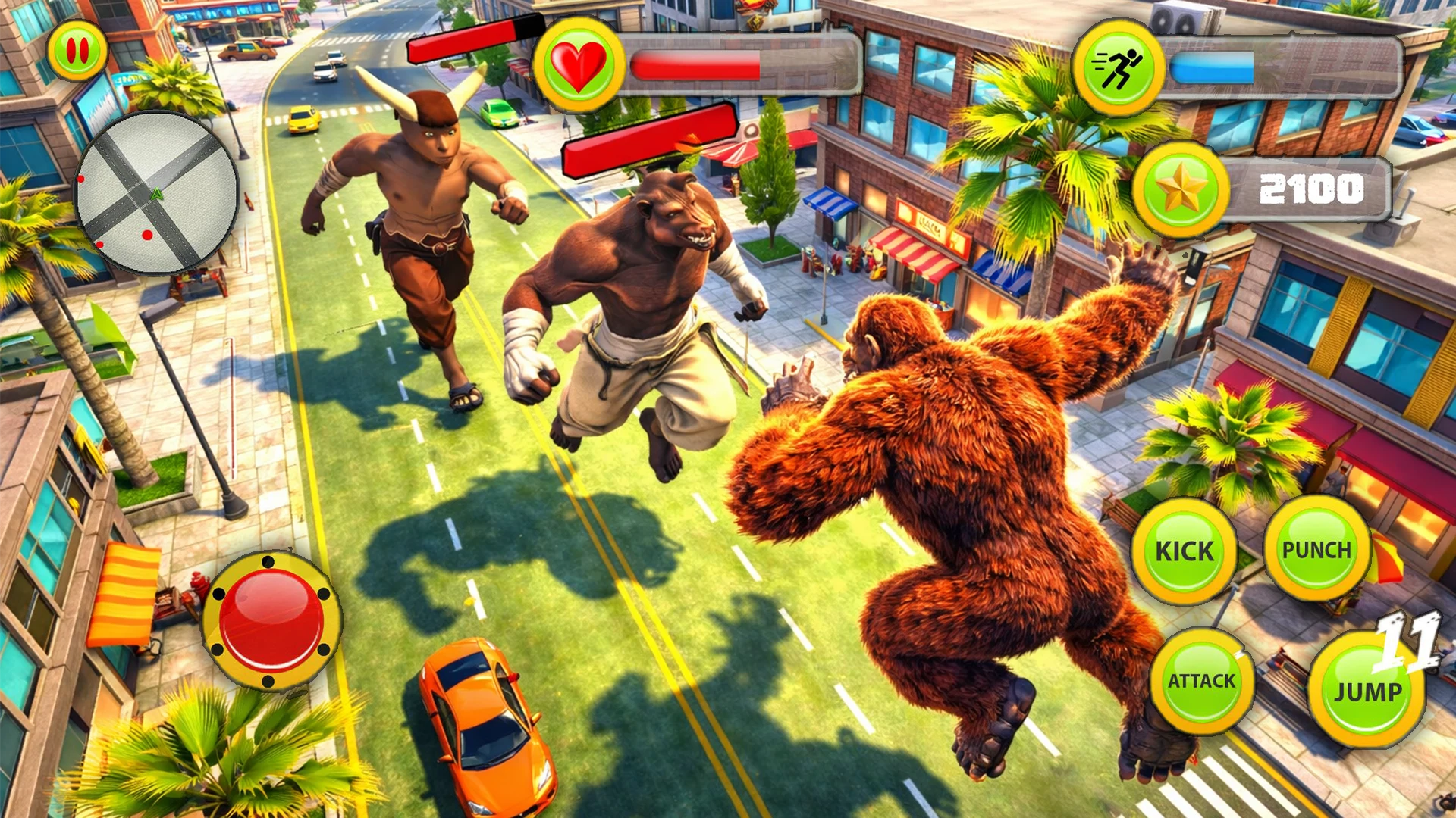 Gorilla Monster City Rampage screenshot