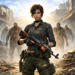 Icône de Zombie Shooter: Survie Zombie